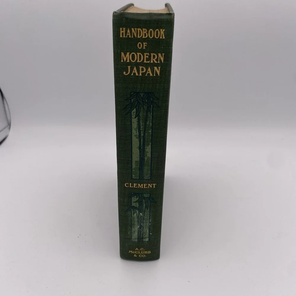 Antique A Handbook of Modern Japan by Ernest W. Clement‎ 1903 HC Illustrated